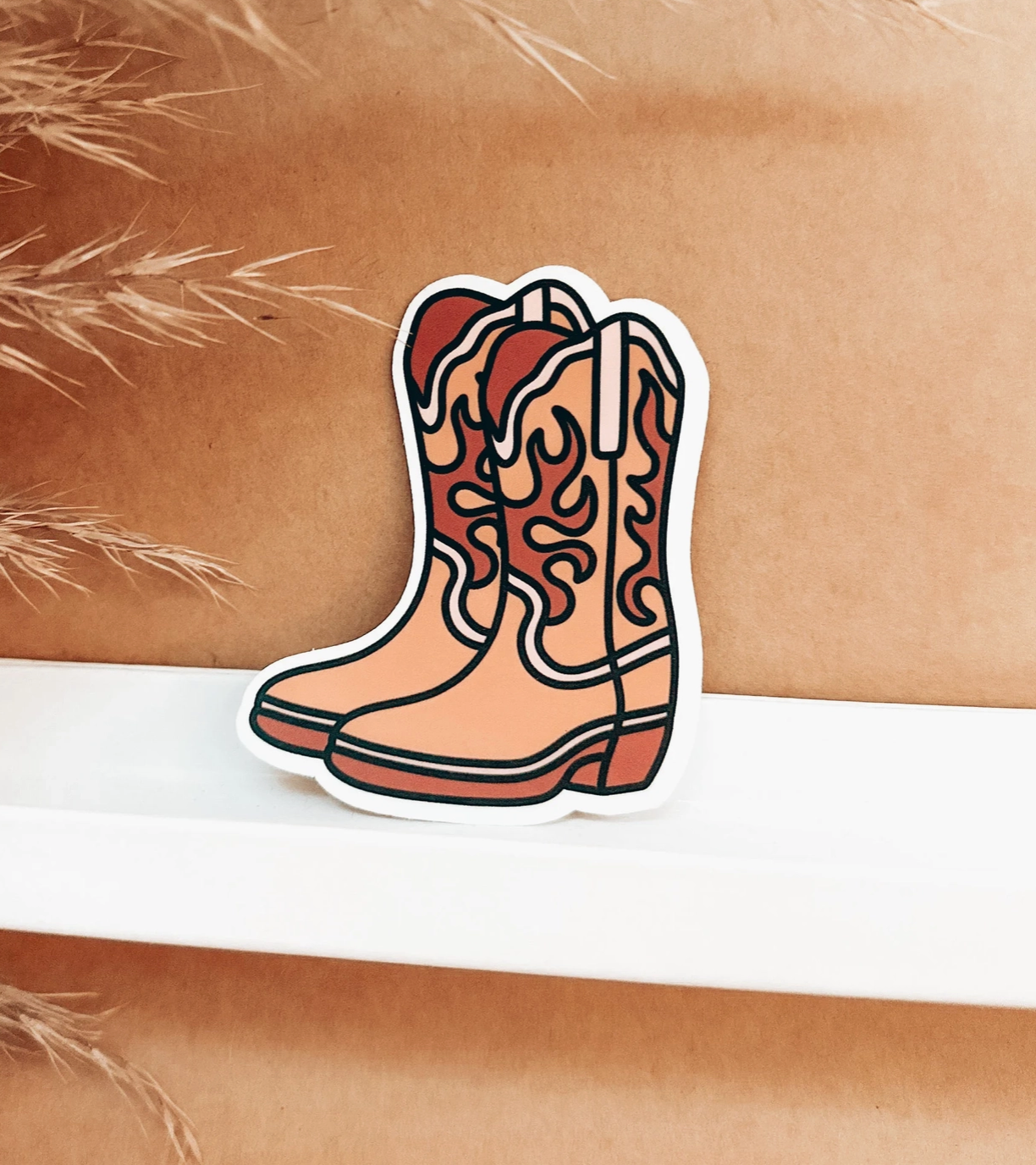 Cowboy Boots Sticker