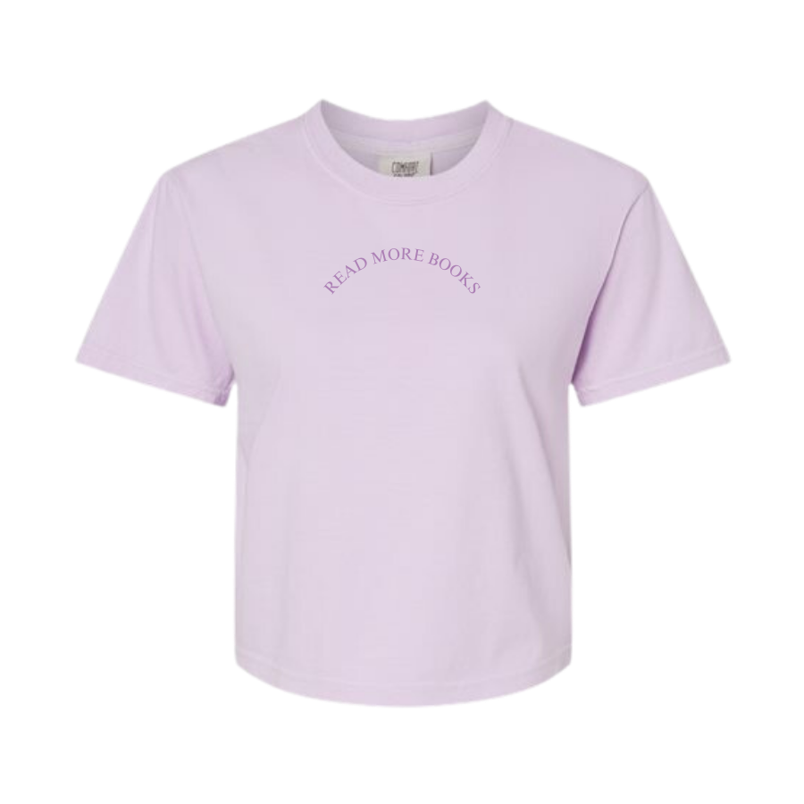 Read More Books Cropped Tee