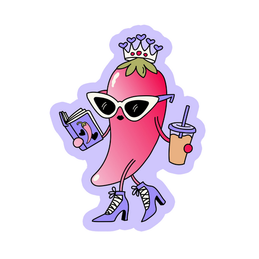 Spicy Book Sticker