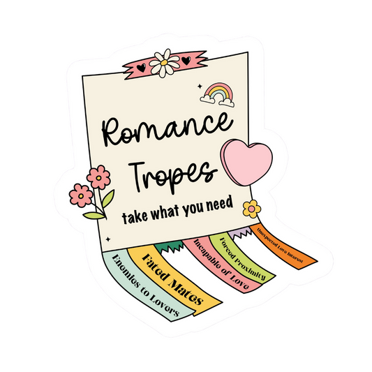Romance Tropes Sticker