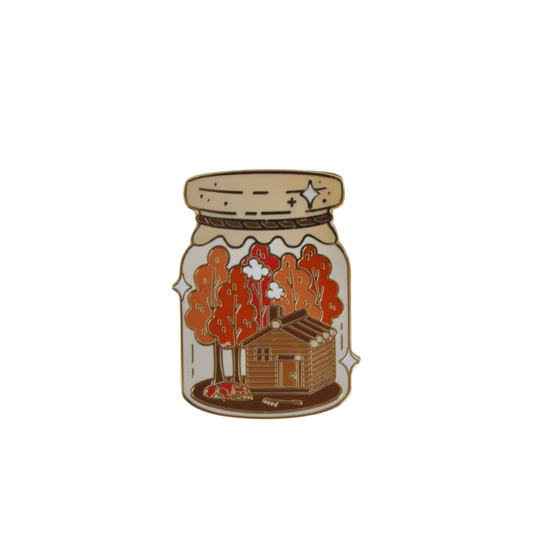 Jar of Autumn Enamel Pin