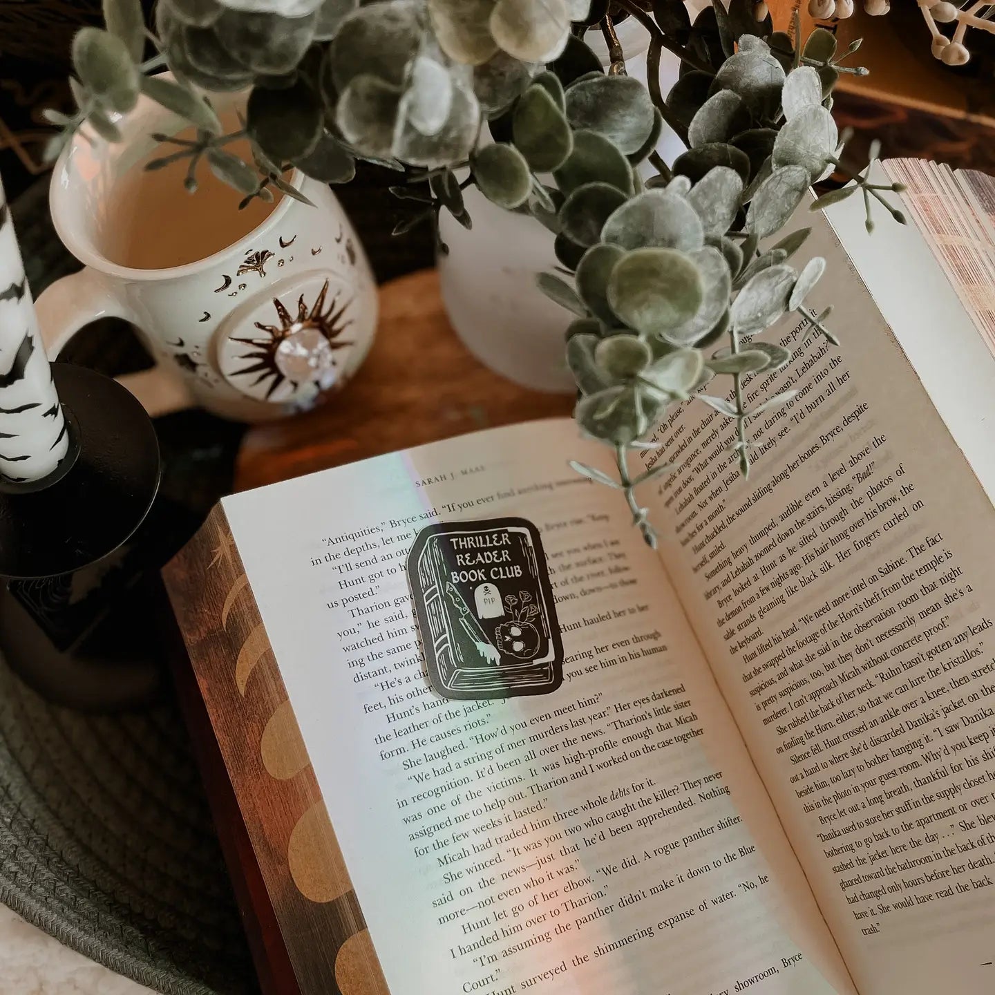 Thriller Reader Book Club Sticker