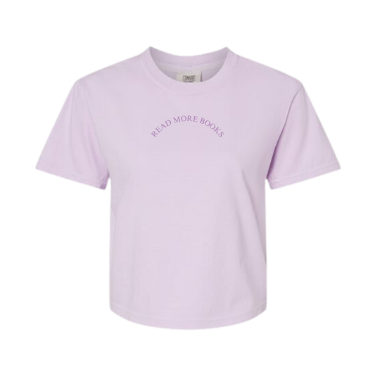 Read More Books Cropped Tee